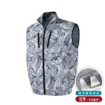 12V升压线方案空调服男夏季制冷降温带风扇充电工作服单上衣 - 图片 6