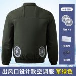 夏季防暑降温空调服男款工作服带风扇衣服充电工地风扇衣空调服 - 图片 14