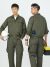 12V升压线方案空调服男夏季制冷降温带风扇充电工作服单上衣 - 图片 4