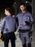 夏季长袖空调服降温带户外风扇的衣服充电制冷防晒工作服男 - 图片 3
