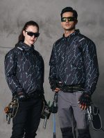 空调服男夏季户外运动钓鱼可充电带风扇的衣服工作服 - 图片 4