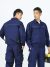 夏季纯棉焊工空调服带风扇的衣服男降温工地耐烫薄款工作服工装 - 图片 4