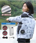 空调服钓鱼服带风扇的衣服夏季长短袖口可拆时尚款式KDY-02