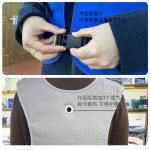 夏季户外防护服降温背心pcm相变冷感马甲冰凉透气恒温马甲 - 图片 6