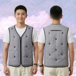 水蒸发物理降温马甲夏季制冷凉感轻便运动马甲空调衣空调服男