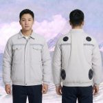 户外工作高温防暑工作服可调节多档智能降温风扇服半导体制冷服